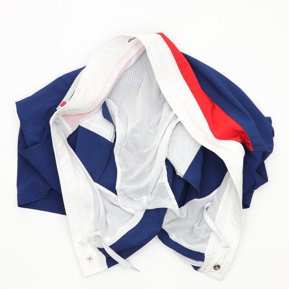 Chubbies Lined Swim Trunks Shorts 6" Made in USA Size XL Red/White/Blue - Picture 7 of 8